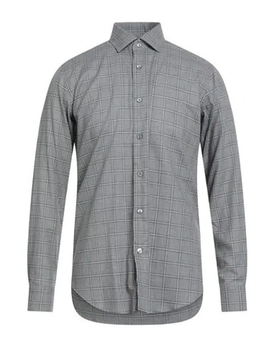 Robert Friedman Man Shirt Grey Size 15 ¾ Cotton In Gray