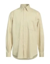 Robert Friedman Man Shirt Light Green Size Xl Cotton In Green