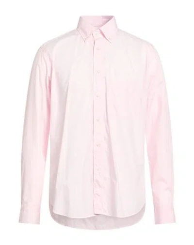 Robert Friedman Man Shirt Light Pink Size 15 Cotton