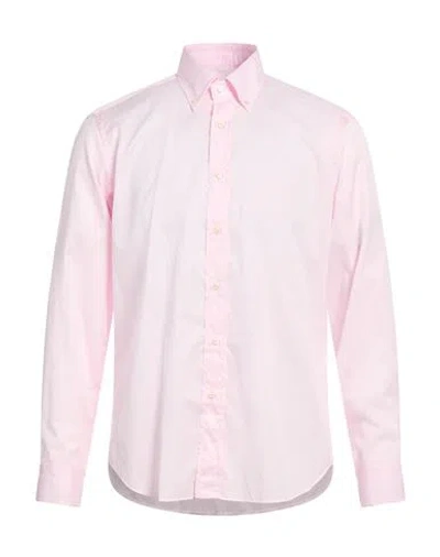 Robert Friedman Man Shirt Pink Size 17 ½ Cotton