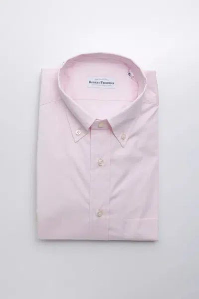 Robert Friedman Multi Cotton Men Men's Shirt