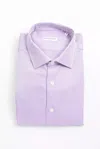 Robert Friedman Pink Cotton Shirt In Purple