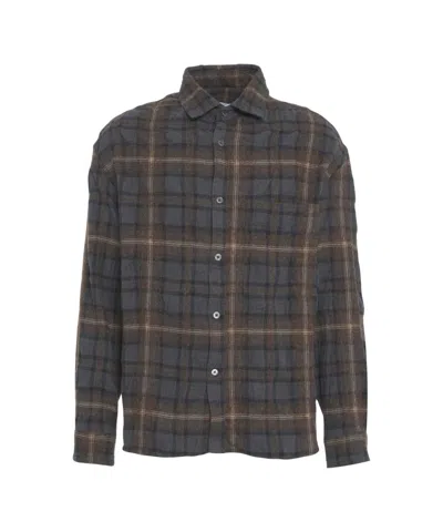 Robert Friedman Plaid Pattern Long-sleeve  Shirt In Multi