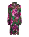 Robert Friedman Woman Mini Dress Fuchsia Size Xs Viscose, Elastane In Multi