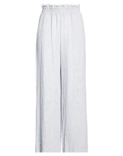 Robert Friedman Woman Pants Light Grey Size M Linen In Gray