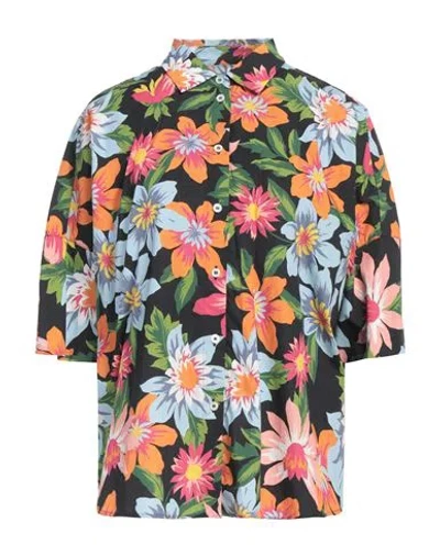 Robert Friedman Woman Shirt Black Size M Cotton