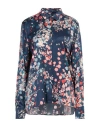 Robert Friedman Woman Shirt Blue Size L Viscose, Silk