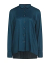 Robert Friedman Woman Shirt Deep Teal Size S Viscose In Green