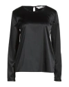 Robert Friedman Woman Top Black Size S Polyester, Elastane In Black