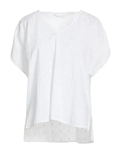 Robert Friedman Woman Top White Size M Cotton