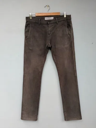 Pre-owned Robert Geller Vintage Distressed  New York Denim Jeans In Multicolor