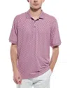 Robert Graham Aaron Classic Fit Polo In Purple