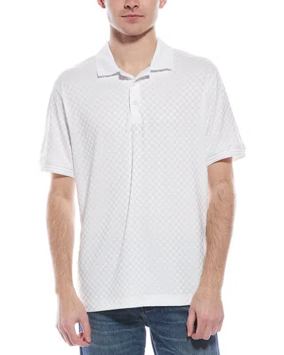 Robert Graham Aaron Classic Fit Polo In White