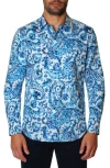 Robert Graham Abbott Woven Shirt In Blue Multi