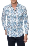 Robert Graham Men's Acosta Paisley-print Dress Shirt In Blue
