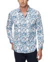 Robert Graham Men's Acosta Paisley-print Dress Shirt In Blue