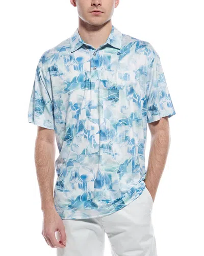 Robert Graham Addis Classic Fit Polo Shirt In Blue