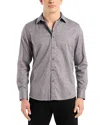 Robert Graham Akron Stretch Cotton Button-up Shirt In Gray