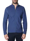Robert Graham Aksoy Long Sleeve Knit Top In Navy