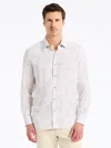 Robert Graham Alibon Long Sleeve Button Down Shirt Tall In White