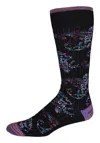 Robert Graham Alibon Socks In Black