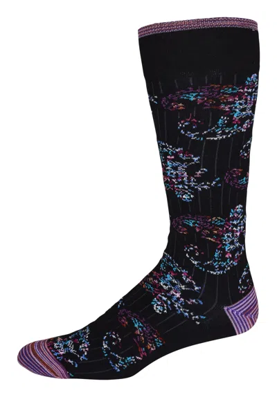 Robert Graham Alibon Socks In Black