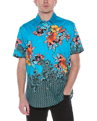 Robert Graham Alroy Classic Fit Shirt In Blue
