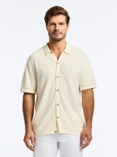 ROBERT GRAHAM ROBERT GRAHAM AMES SHORT SLEEVE SWEATER