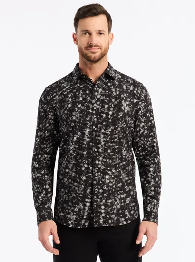 Robert Graham Angola Long Sleeve Button Down Shirt In Black