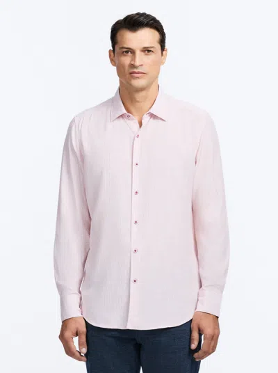 Robert Graham Angola Long Sleeve Button Down Shirt In Pink