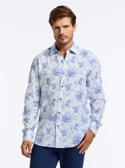 Robert Graham Angola Long Sleeve Woven Shirt In Blue