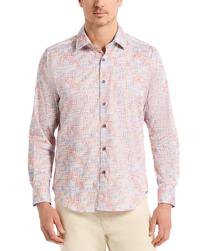 ROBERT GRAHAM ANTALYA WOVEN LONG SLEEVE SHIRT