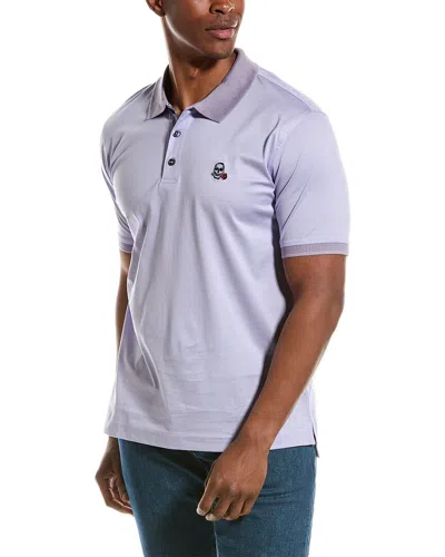 Robert Graham Archie 2 Classic Fit Polo Shirt In Purple