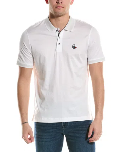 Robert Graham Archie 2 Classic Fit Polo Shirt In White