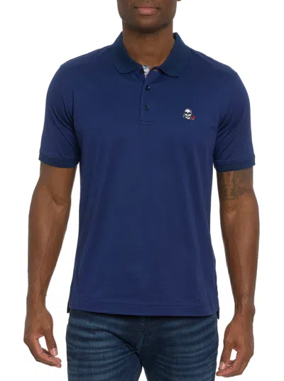 Robert Graham Archie Polo Big In Navy