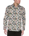 Robert Graham Arnold Long Sleeve Woven Button-up Shirt In Beige