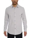 Robert Graham Asterisk Classic Fit Knit Button-up Shirt In Blue