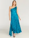 Robert Graham Audrey Dress In Teal
