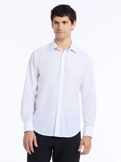 Robert Graham Avondale Long Sleeve Button Down Shirt In White