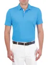 Robert Graham Axelsen Performance Polo In Sea Blue