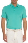Robert Graham Axelsen Performance Polo In Jade