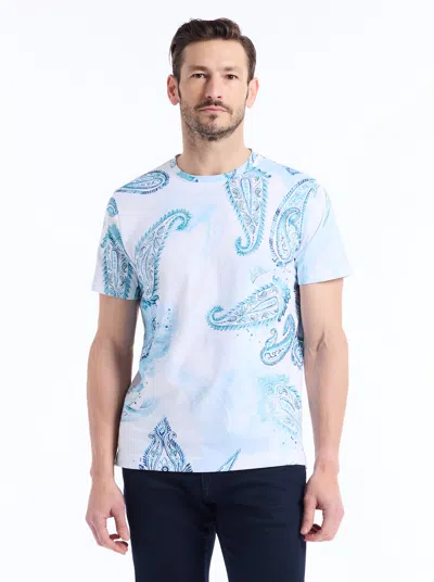 Robert Graham Balerno Short Sleeve T-shirt In Blue