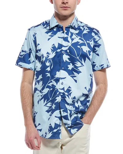 Robert Graham Bardo Classic Fit Shirt In Blue