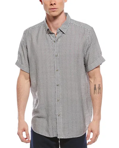 Robert Graham Beach Santa Classic Fit Woven Shirt In Blue