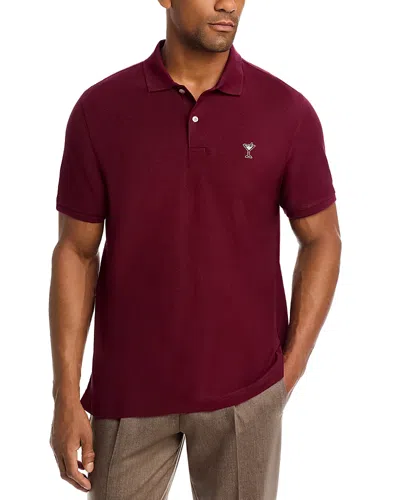 Robert Graham Belvar Polo Shirt In Brown