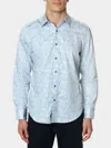 Robert Graham Belvins Long Sleeve Button Down Shirt In Blue