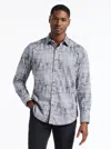 Robert Graham Berkley Long Sleeve Button Down Shirt In Gray