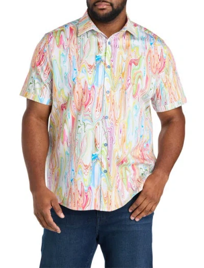 Robert Graham Big & Tall Bellenden Sport Shirt In Multi