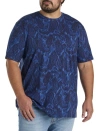 Robert Graham Big & Tall Bodhi T-shirt In Blue