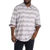 Robert Graham Big & Tall Forsyth Sport Shirt In Purple